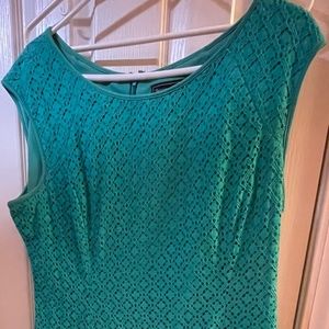 Jessica Howard teal lace Dress size 14